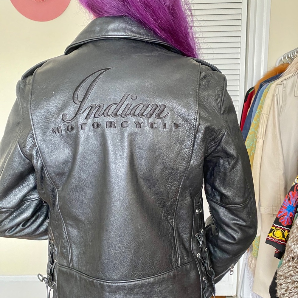 ✨ Host Pick ✨ Indian Motorcycle Leather Ja…